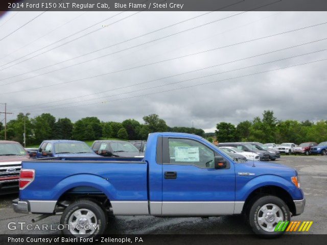 2014 Ford F150 XLT Regular Cab in Blue Flame