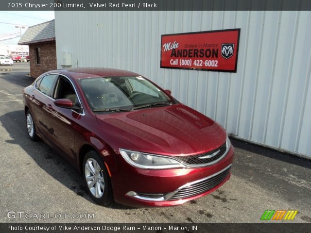 2015 Chrysler 200 Limited in Velvet Red Pearl