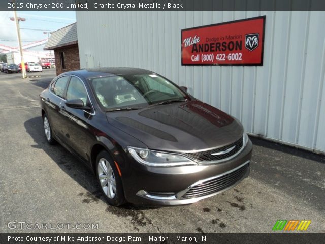 2015 Chrysler 200 Limited in Granite Crystal Metallic