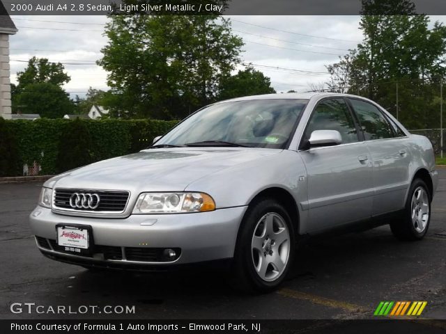 2000 Audi A4 2.8 Sedan in Light Silver Metallic