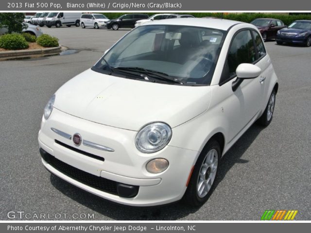 2013 Fiat 500 Pop in Bianco (White)