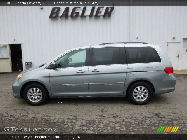 2008 Honda Odyssey EX-L in Ocean Mist Metallic