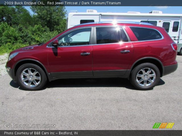 2009 Buick Enclave CXL in Red Jewel Tintcoat