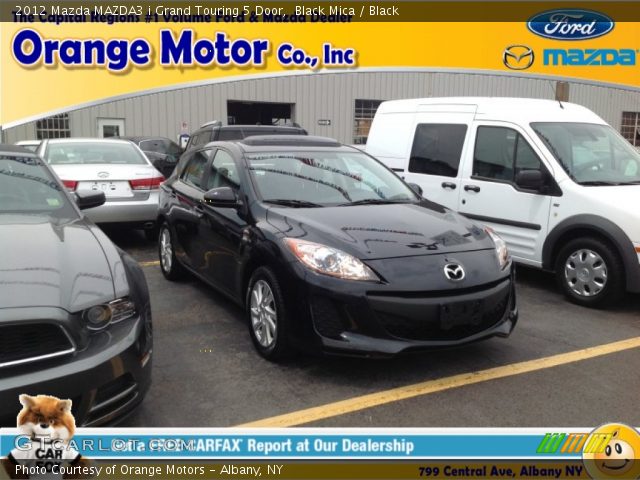 2012 Mazda MAZDA3 i Grand Touring 5 Door in Black Mica