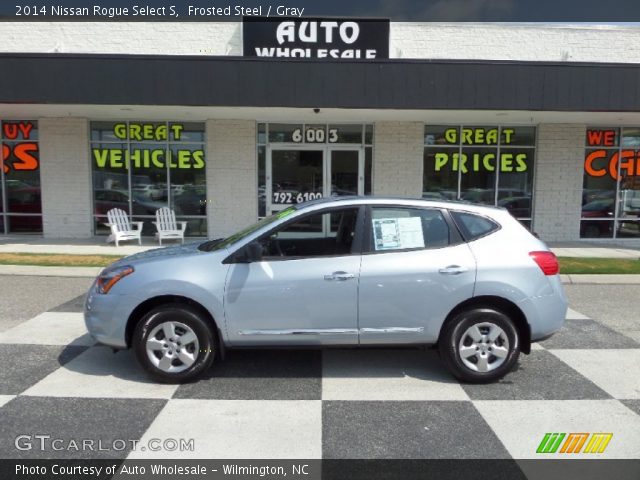 2014 Nissan Rogue Select S in Frosted Steel