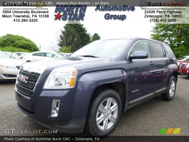 2014 GMC Terrain SLE AWD in Atlantis Blue Metallic