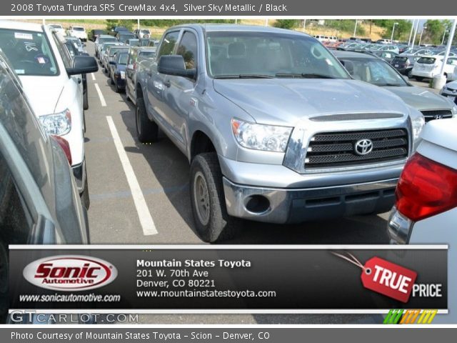 2008 Toyota Tundra SR5 CrewMax 4x4 in Silver Sky Metallic