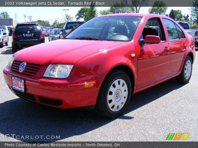 2003 Volkswagen Jetta GL Sedan in Tornado Red