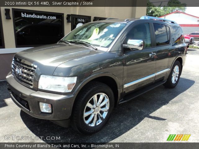 2010 Infiniti QX 56 4WD in Silver Graphite