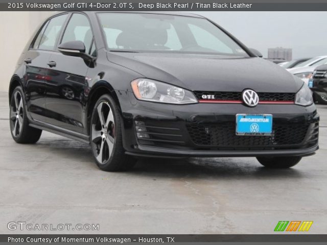 2015 Volkswagen Golf GTI 4-Door 2.0T S in Deep Black Pearl