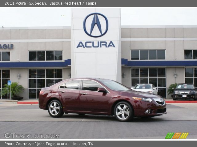 2011 Acura TSX Sedan in Basque Red Pearl