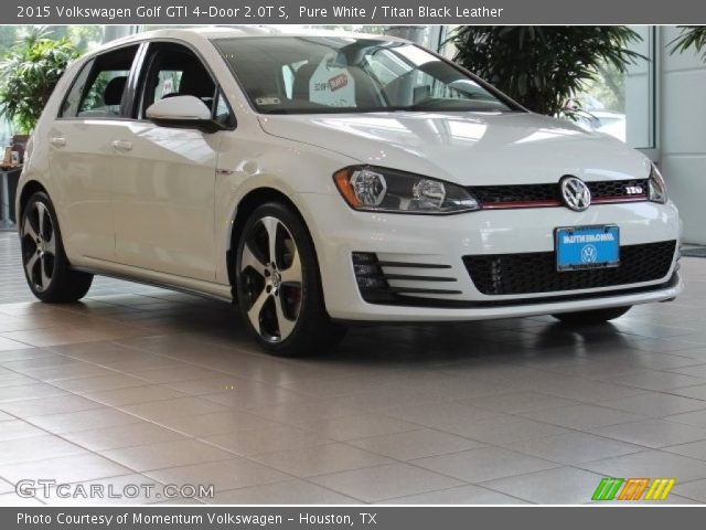 2015 Volkswagen Golf GTI 4-Door 2.0T S in Pure White