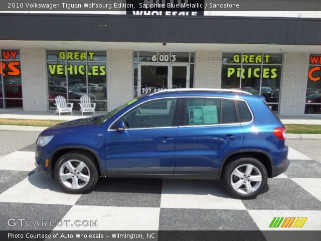 2010 Volkswagen Tiguan Wolfsburg Edition in Sapphire Blue Metallic