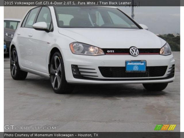 2015 Volkswagen Golf GTI 4-Door 2.0T S in Pure White