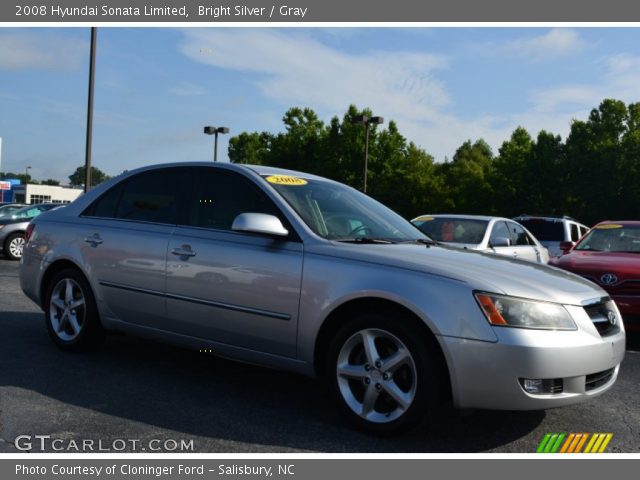 2008 Hyundai Sonata Limited in Bright Silver