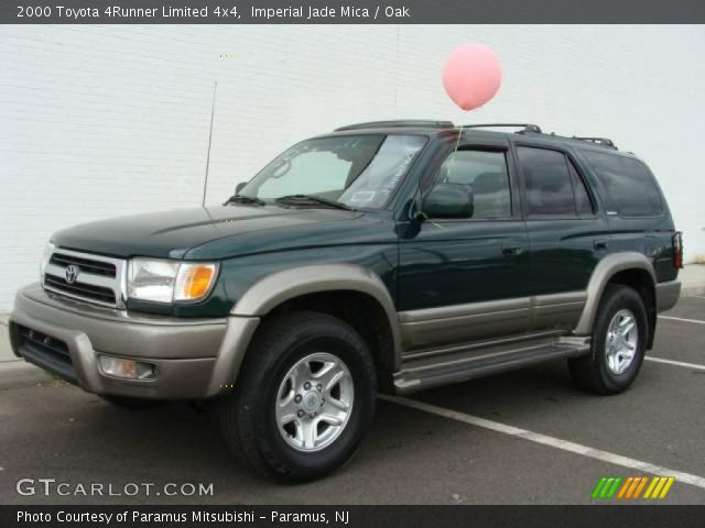 2000 Toyota 4Runner Limited 4x4 in Imperial Jade Mica