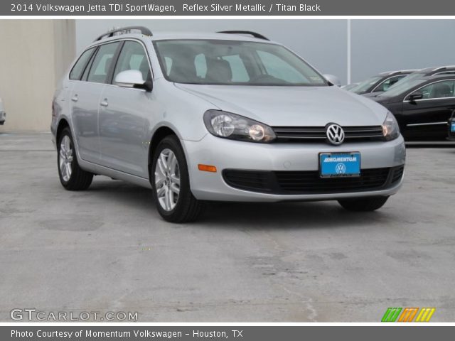 2014 Volkswagen Jetta TDI SportWagen in Reflex Silver Metallic