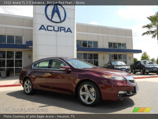 2012 Acura TL 3.5 Advance in Basque Red Pearl
