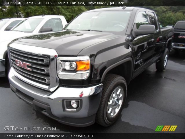 2015 GMC Sierra 2500HD SLE Double Cab 4x4 in Onyx Black