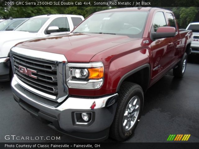 2015 GMC Sierra 2500HD SLE Double Cab 4x4 in Sonoma Red Metallic