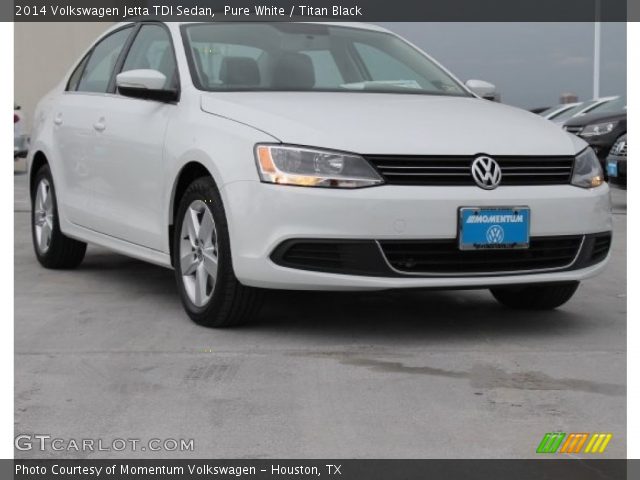 2014 Volkswagen Jetta TDI Sedan in Pure White