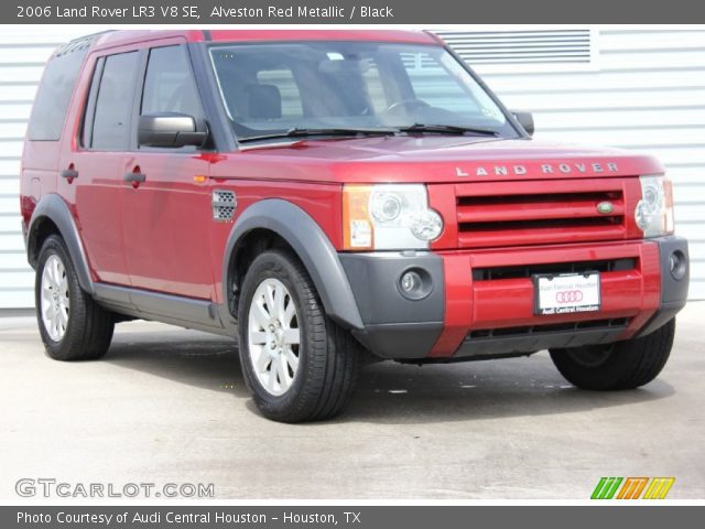 2006 Land Rover LR3 V8 SE in Alveston Red Metallic