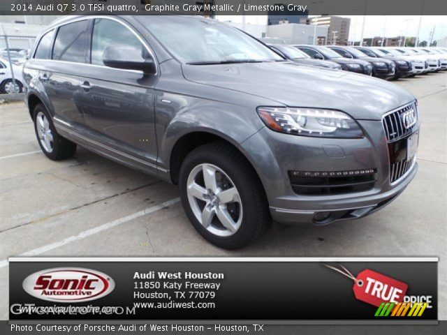 2014 Audi Q7 3.0 TFSI quattro in Graphite Gray Metallic