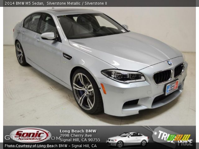 2014 BMW M5 Sedan in Silverstone Metallic