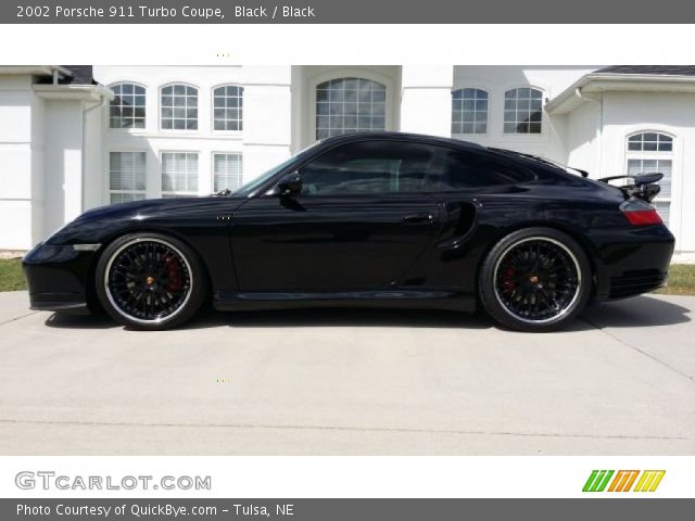 2002 Porsche 911 Turbo Coupe in Black