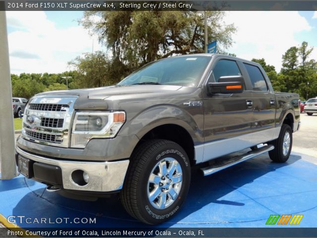 2014 Ford F150 XLT SuperCrew 4x4 in Sterling Grey