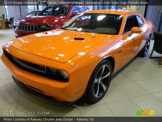 2014 Dodge Challenger R/T Classic in Header Orange