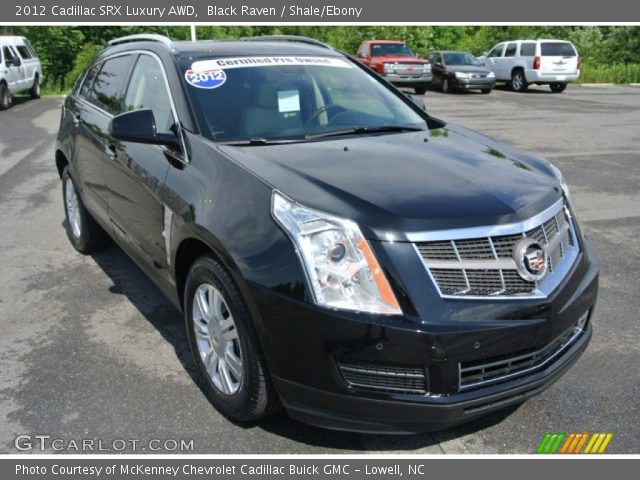 2012 Cadillac SRX Luxury AWD in Black Raven