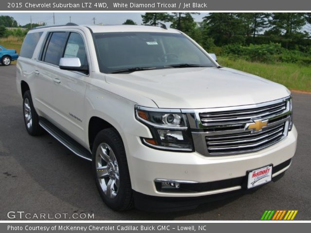 2015 Chevrolet Suburban LTZ 4WD in White Diamond Tricoat