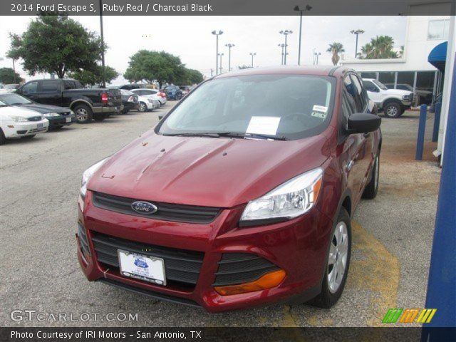 2014 Ford Escape S in Ruby Red