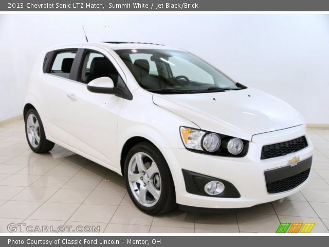 2013 Chevrolet Sonic LTZ Hatch in Summit White