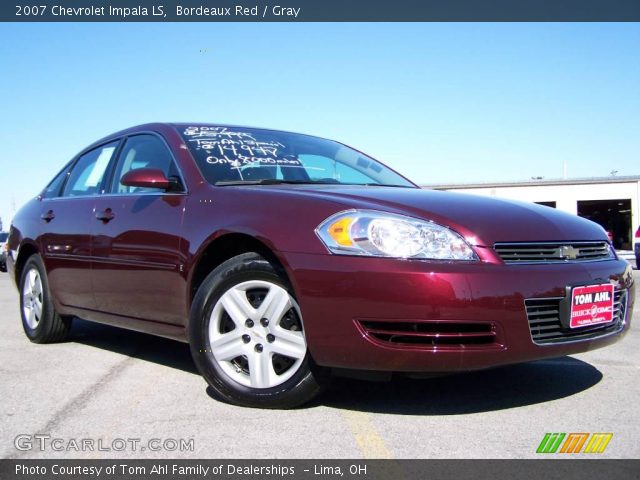 2007 Chevrolet Impala LS in Bordeaux Red