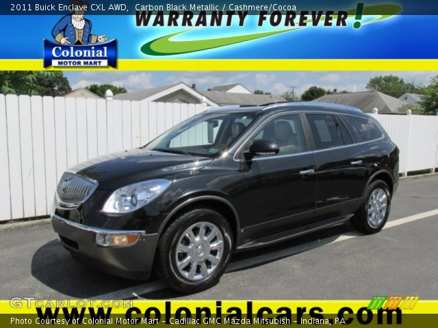 2011 Buick Enclave CXL AWD in Carbon Black Metallic