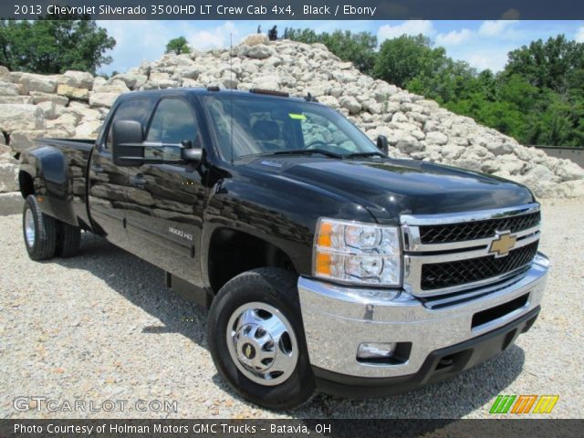 2013 Chevrolet Silverado 3500HD LT Crew Cab 4x4 in Black
