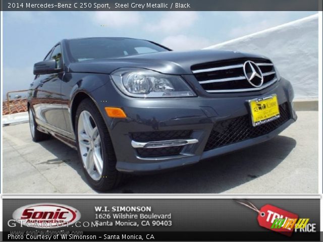 2014 Mercedes-Benz C 250 Sport in Steel Grey Metallic