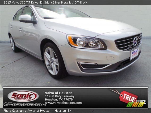 2015 Volvo S60 T5 Drive-E in Bright Silver Metallic
