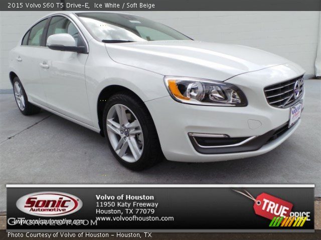 2015 Volvo S60 T5 Drive-E in Ice White
