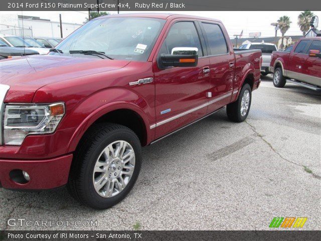 2014 Ford F150 Platinum SuperCrew 4x4 in Ruby Red