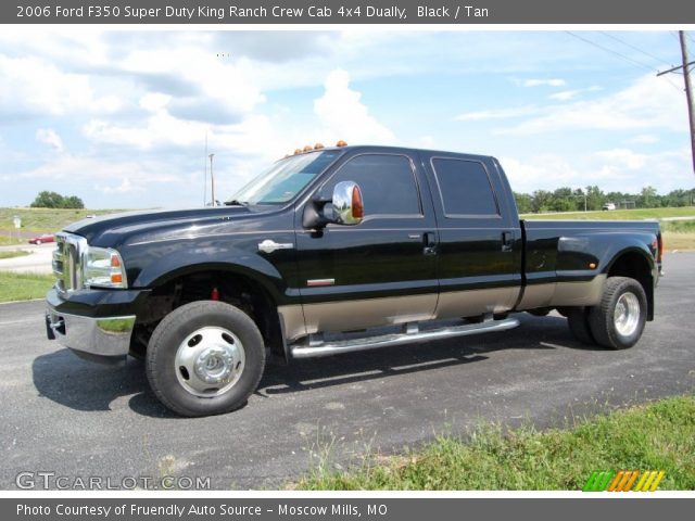 2006 Ford F350 Super Duty King Ranch Crew Cab 4x4 Dually in Black