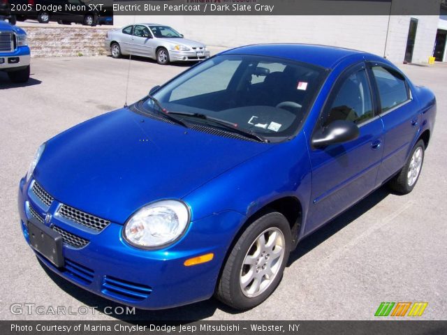 2005 Dodge Neon SXT in Electric Blue Pearlcoat