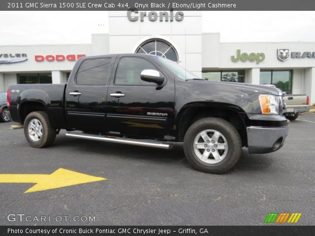 2011 GMC Sierra 1500 SLE Crew Cab 4x4 in Onyx Black