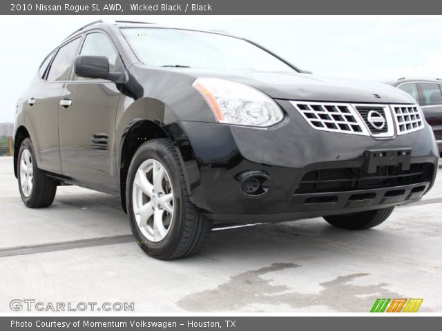 2010 Nissan Rogue SL AWD in Wicked Black