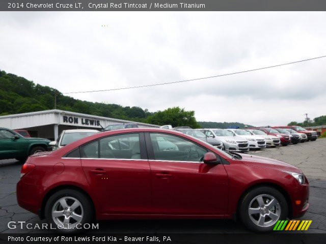 2014 Chevrolet Cruze LT in Crystal Red Tintcoat