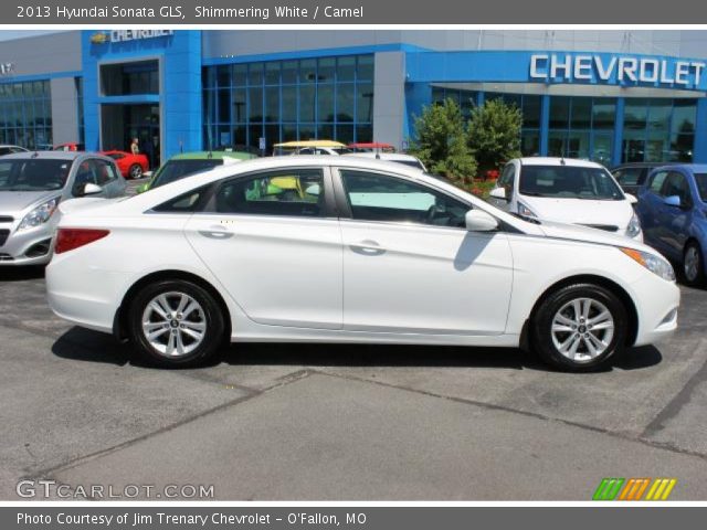 2013 Hyundai Sonata GLS in Shimmering White