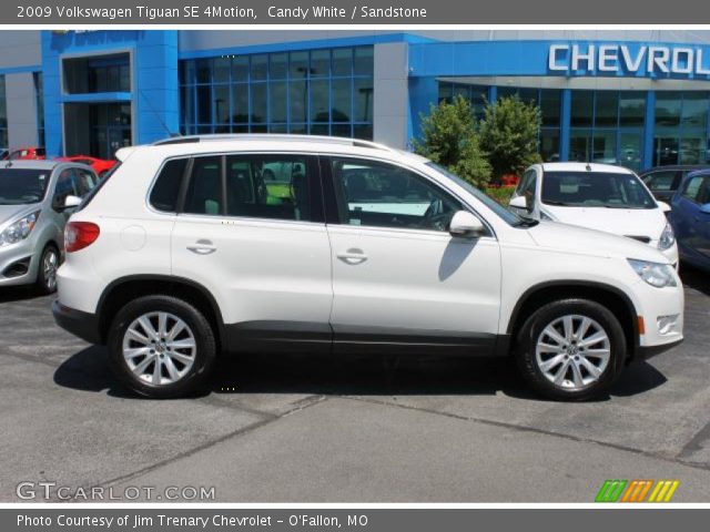 2009 Volkswagen Tiguan SE 4Motion in Candy White
