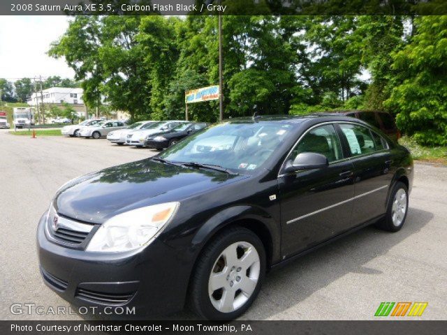 2008 Saturn Aura XE 3.5 in Carbon Flash Black